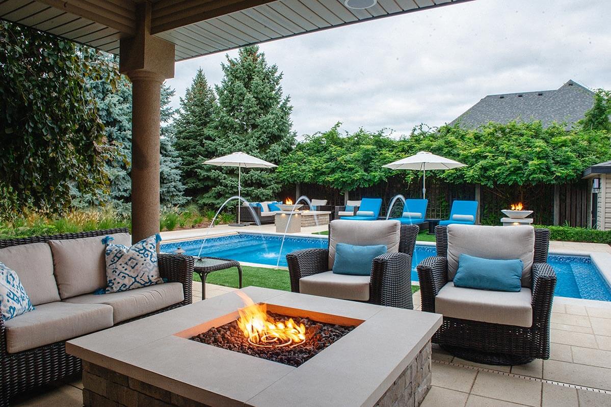 Firescapes: The Hottest, Coolest Landscaping Feature | The Drive Magazine