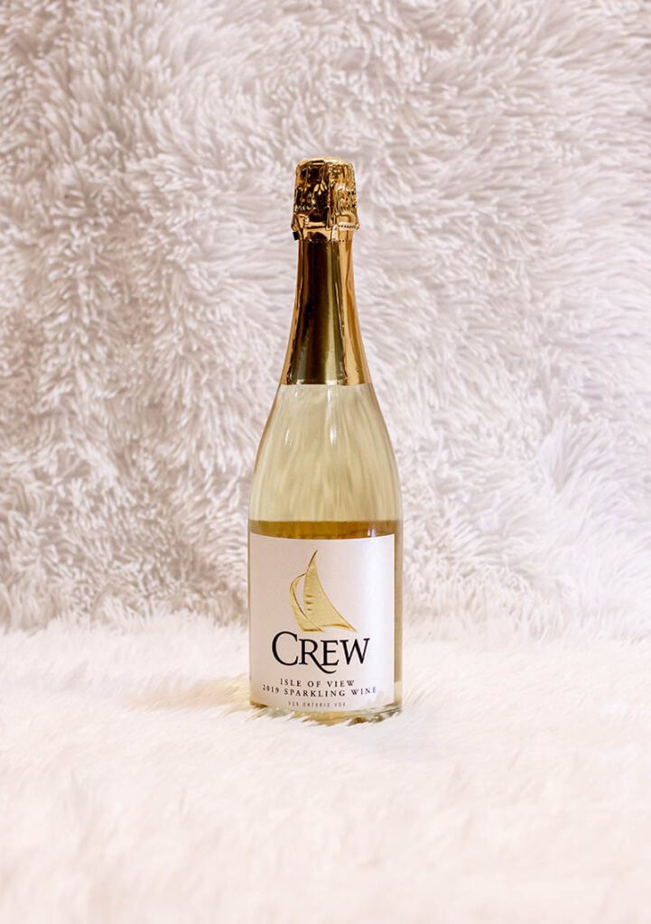 Dec. 6 - Bottle of Champagne from CREW Winery