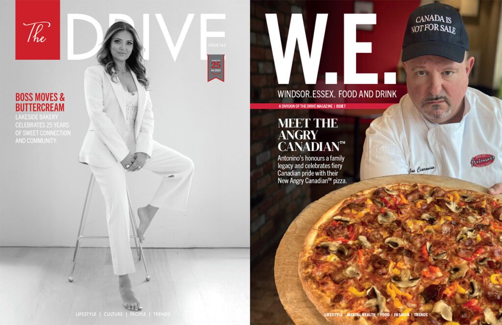 Danielle Tartaro and Antonino pizza