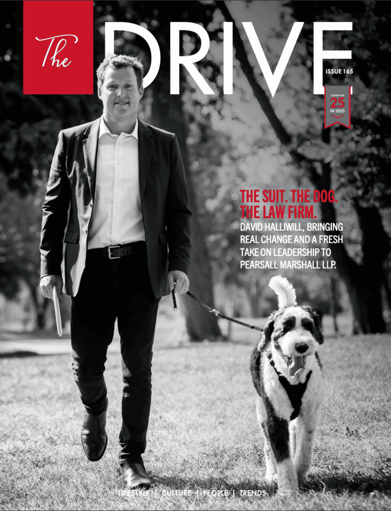 David Halliwill in the park with his dog